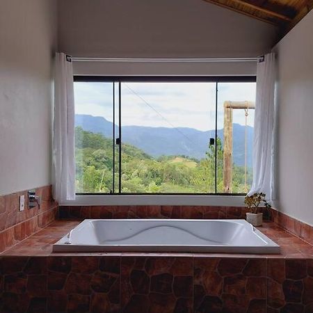 Cabana Recanto Do Arruda Para Casal Em Aguas Mornas Exterior foto