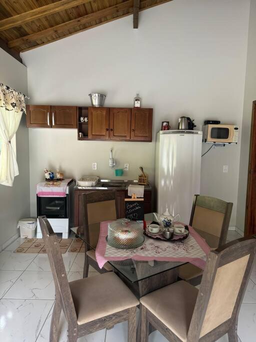Cabana Recanto Do Arruda Para Casal Em Aguas Mornas Exterior foto