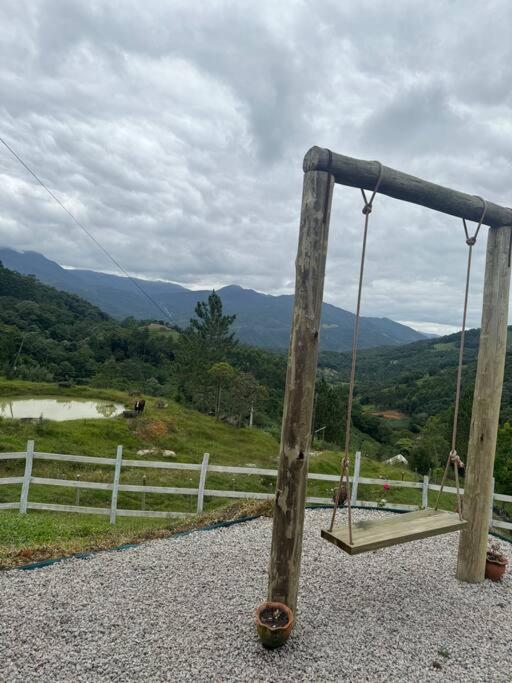 Cabana Recanto Do Arruda Para Casal Em Aguas Mornas Exterior foto