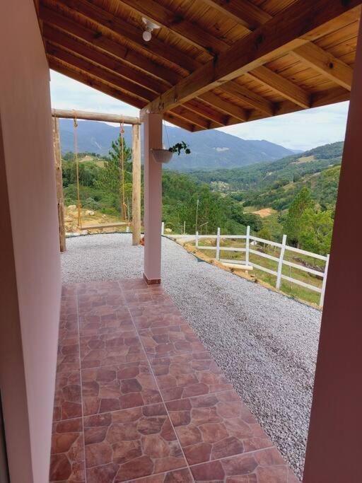 Cabana Recanto Do Arruda Para Casal Em Aguas Mornas Exterior foto