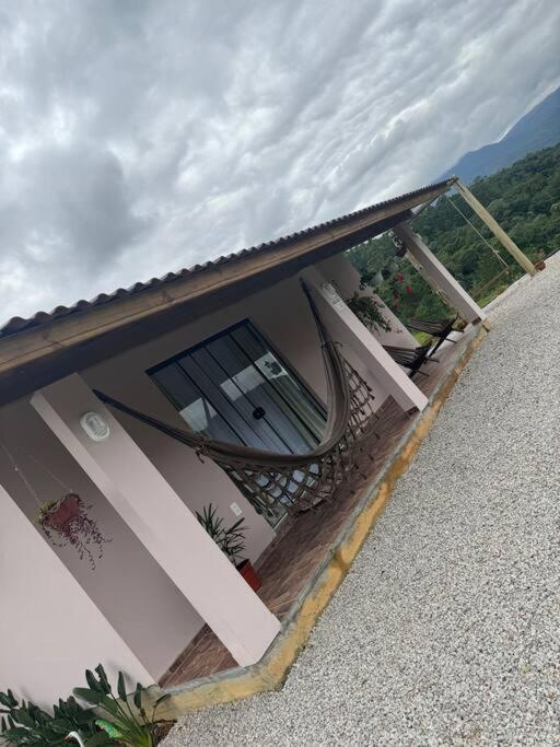 Cabana Recanto Do Arruda Para Casal Em Aguas Mornas Exterior foto