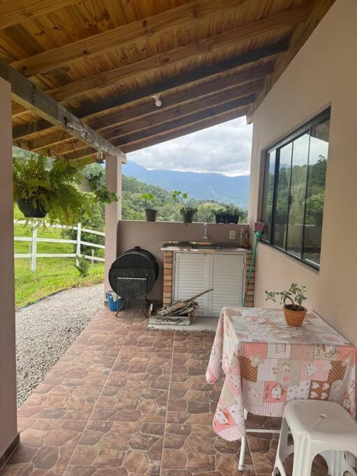 Cabana Recanto Do Arruda Para Casal Em Aguas Mornas Exterior foto