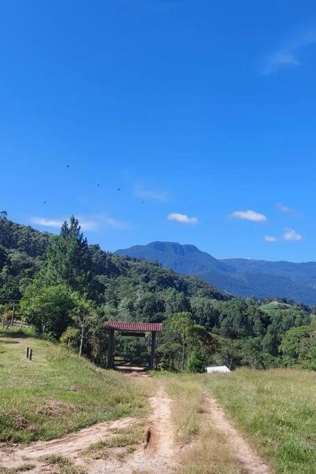 Cabana Recanto Do Arruda Para Casal Em Aguas Mornas Exterior foto